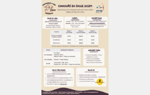 CONCOURS EN SALLE VEDENE