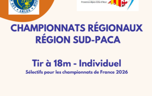 CHAMPIONNAT REGIONAL SALLE JEUNES à ARLES