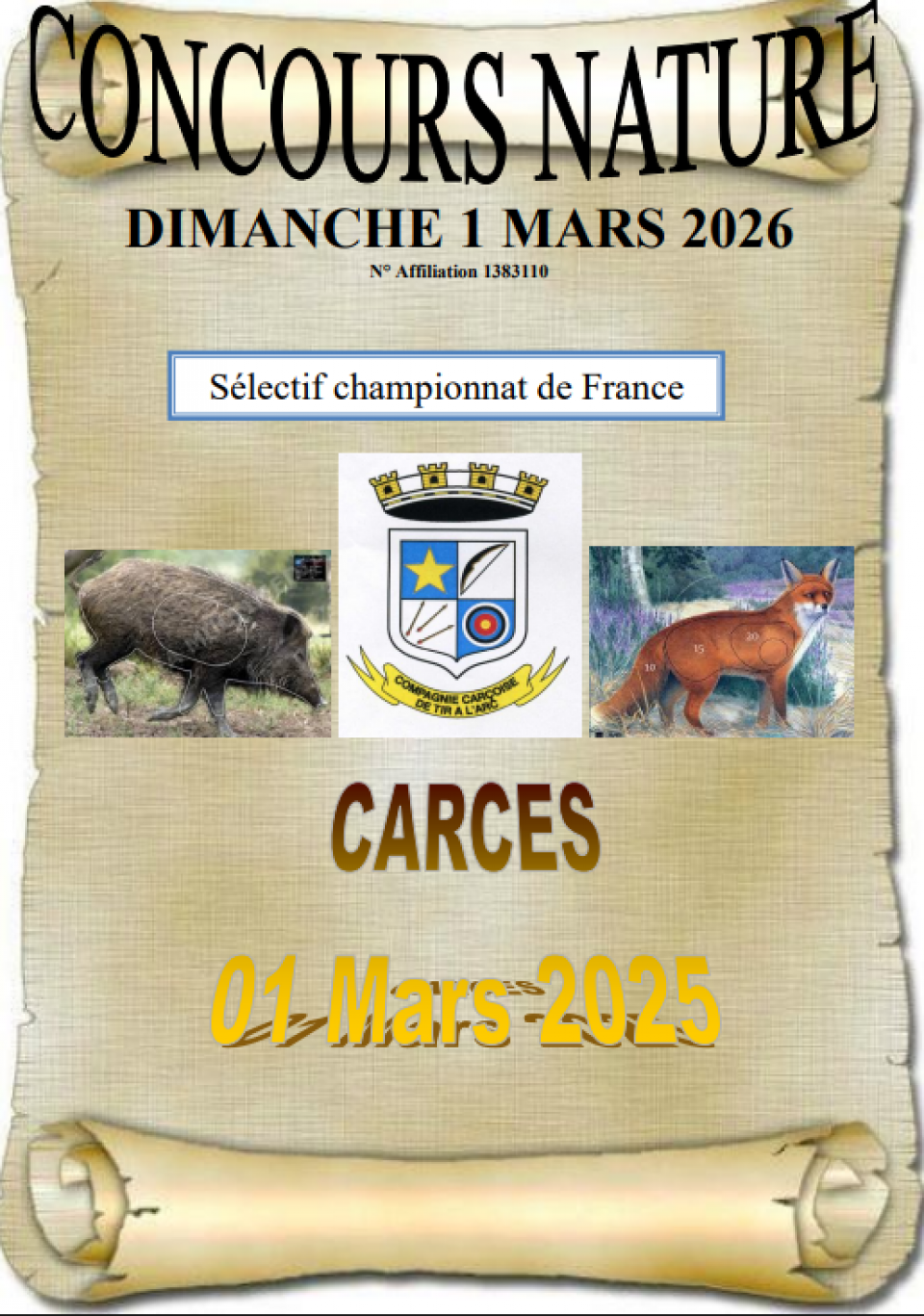 TIR NATURE à CARCES